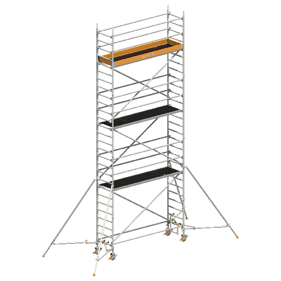 Layher Rollgerüst Uni Standard P2 mit Gerüststützen 8,20m AH Layher Rollgerüst Uni Standard P2 mit Gerüststützen 8,20m AH-Beschreibung lesen