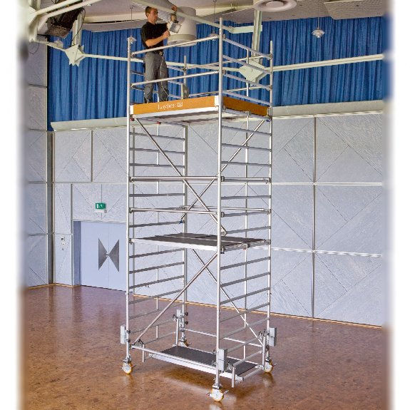 Layher Rollgerüst Uni Kompakt P2 mit Gerüststützen 10,20m AH Layher Rollgerüst Uni Kompakt P2 mit Gerüststützen 10,20m AH-Beschreibung lesen