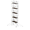 MUNK Rollgerüst SG mit Doppelplattform 1,35x3,00m und Ausleger 13,47m AH