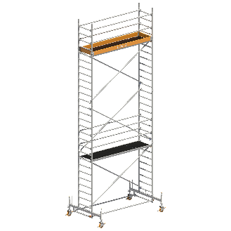 Layher Rollgerüst Uni Standard 8,35m AH (DIN EN 1004:2004)-Beschreibung lesen