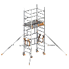 Layher Rollgerüst SoloTower mit Telegeländer