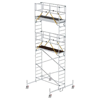 MUNK Rollgerüst SG 0,75x2,45m Plattform 7,78m AH-Beschreibung lesen