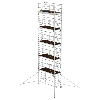 MUNK Rollgerüst SG mit Doppelplattform 1,35x3,00m und Ausleger 12,35m AH MUNK Rollgerüst SG mit Doppelplattform 1,35x3,00m und Ausleger 12,35m AH