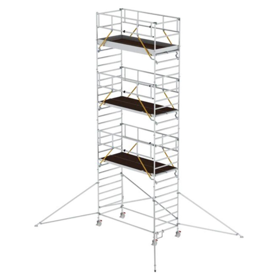 MUNK Rollgerüst SG mit Doppelplattform 1,35x3,00m und Ausleger 9,55m AH MUNK Rollgerüst SG mit Doppelplattform 1,35x3,00m und Ausleger 9,55m AH-Beschreibung lesen