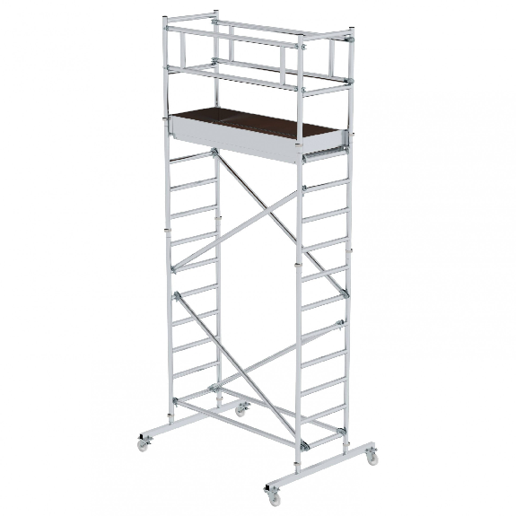 MUNK Aluminium Standard Rollgerüst 5,20m AH (DIN EN 1004:2005) MUNK Aluminium Standard Rollgerüst 5,20m AH (DIN EN 1004:2005)-Beschreibung lesen