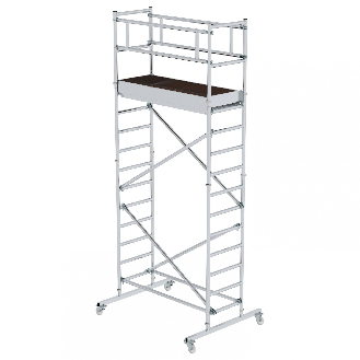 MUNK Aluminium Standard Rollgerüst 5,20m AH (DIN EN 1004:2005)-Beschreibung lesen