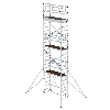MUNK Klappgerüst 0,75x1,80m Plattform, 7,80m Arbeitshöhe