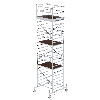 MUNK Rollgerüst mit Doppelplattform 1,35x1,80m Plattform, 8,35m AH