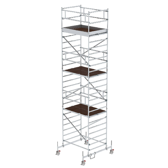 Crame de rouleau avec plate-forme à double plate-forme de 1,35x1,80 m, 8,35m Ah-Leer más