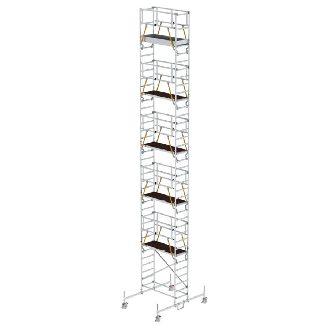 MUNK Rollgerüst SG 0,75x1,80m Plattform 12,54m AH-Beschreibung lesen