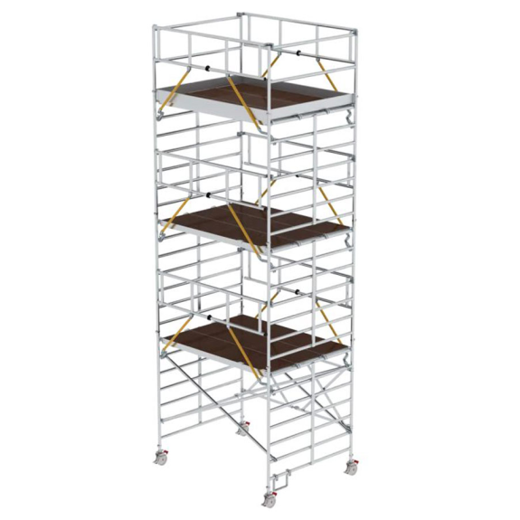 MUNK Klappgerüst SG mit Dreifach-Plattform 2,45x1,90m und Sicherheitsgeländer 8,43m AH MUNK Klappgerüst SG mit Dreifach-Plattform 2,45x1,90m und Sicherheitsgeländer 8,43m AH-Beschreibung lesen