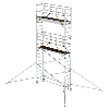 MUNK Rollgerüst SG mit Ausleger 0,75x3,00m Plattform 7,59m AH