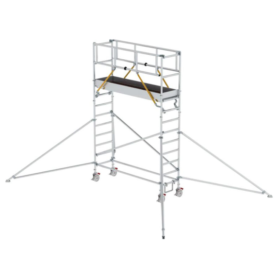 MUNK Rollgerüst SG mit Ausleger 0,75x2,45m Plattform 5,07m AH MUNK Rollgerüst SG mit Ausleger 0,75x2,45m Plattform 5,07m AH-Beschreibung lesen