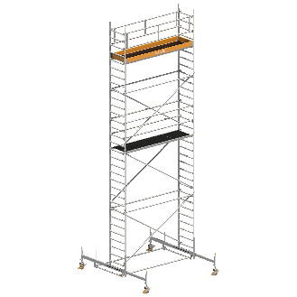 Layher Rollgerüst Uni Standard 9,38m AH (DIN EN 1004:2004)-Beschreibung lesen