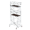 MUNK Rollgerüst mit Doppelplattform 1,35x2,45m Plattform, 7,35m AH MUNK Rollgerüst mit Doppelplattform 1,35x2,45m Plattform, 7,35m AH
