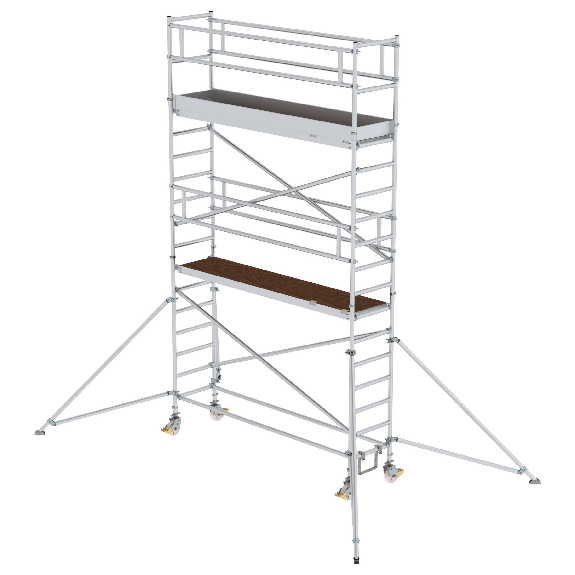 MUNK Aluminium-Rollgerüst mit Ausleger 3,00x0,75m Plattform 6,47m AH MUNK Aluminium-Rollgerüst mit Ausleger 3,00x0,75m Plattform 6,47m AH-Beschreibung lesen