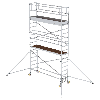 MUNK Aluminium-Rollgerüst mit Ausleger 3,00x0,75m Plattform 6,47m AH MUNK Aluminium-Rollgerüst mit Ausleger 3,00x0,75m Plattform 6,47m AH