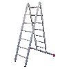 Gelenkgerüst aus Aluminium 4,85 m