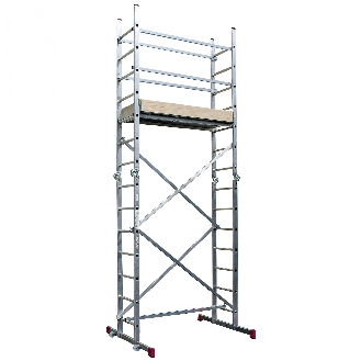 Gelenkgerüst aus Aluminium 4,85 m-Beschreibung lesen