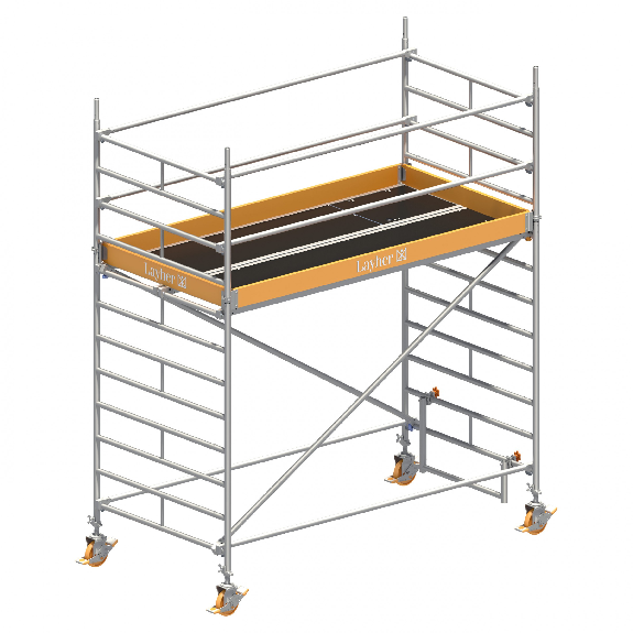 Layher Rollgerüst Uni Breit 4,20m AH Layher Rollgerüst Uni Breit 4,20m AH-Beschreibung lesen