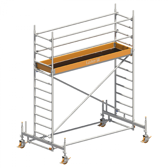 Layher Rollgerüst Uni Standard 4,35m AH (DIN EN 1004:2004) Layher Rollgerüst Uni Standard 4,35m AH (DIN EN 1004:2004)-Beschreibung lesen