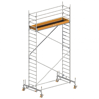 Layher Rollgerüst Uni Standard 6,35m AH (DIN EN 1004:2004)-Beschreibung lesen