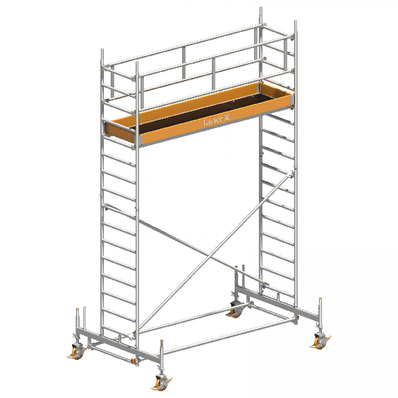Layher Rollgerüst Uni Standard 5,35m AH (DIN EN 1004:2004) Layher Rollgerüst Uni Standard 5,35m AH (DIN EN 1004:2004)-Beschreibung lesen