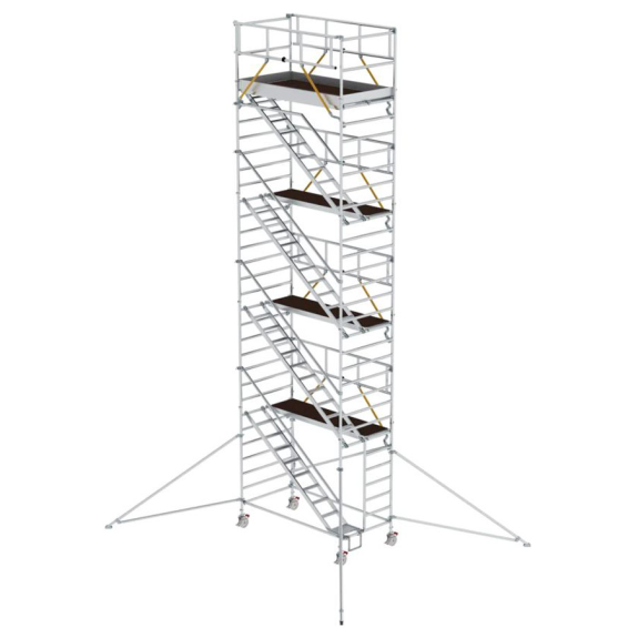 MUNK Rollgerüst SG mit Schrägaufstiegen 1,35x2,45m und Ausleger 10,39m AH MUNK Rollgerüst SG mit Schrägaufstiegen 1,35x2,45m und Ausleger 10,39m AH-Beschreibung lesen