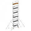 Layher Rollgerüst Uni Standard P2 mit Gerüststützen 5m, 13,20m AH Layher Rollgerüst Uni Standard P2 mit Gerüststützen 5m, 13,20m AH