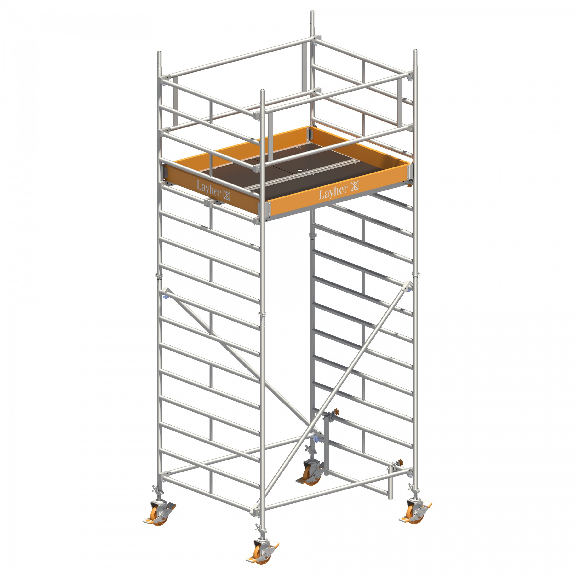 Layher Rollgerüst Uni Kompakt 5,20m AH (DIN EN 1004:2004) Layher Rollgerüst Uni Kompakt 5,20m AH (DIN EN 1004:2004)-Beschreibung lesen