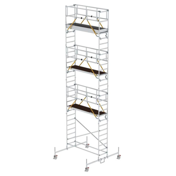 MUNK Rollgerüst SG 0,75x2,45m Plattform 9,74m AH-Beschreibung lesen