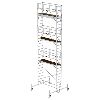 MUNK Rollgerüst SG 0,75x2,45m Plattform 9,74m AH