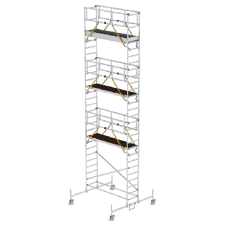 MUNK Rollgerüst SG 0,75x2,45m Plattform 9,74m AH-Beschreibung lesen