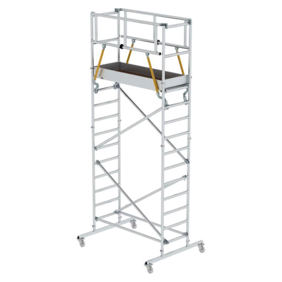 MUNK Aluminium Standard Rollgerüst SG mit 5,30m Arbeitshöhe-Beschreibung lesen