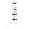 MUNK Rollgerüst SG mit Doppelplattform 1,35x1,80m und Ausleger 11,51m AH MUNK Rollgerüst SG mit Doppelplattform 1,35x1,80m und Ausleger 11,51m AH