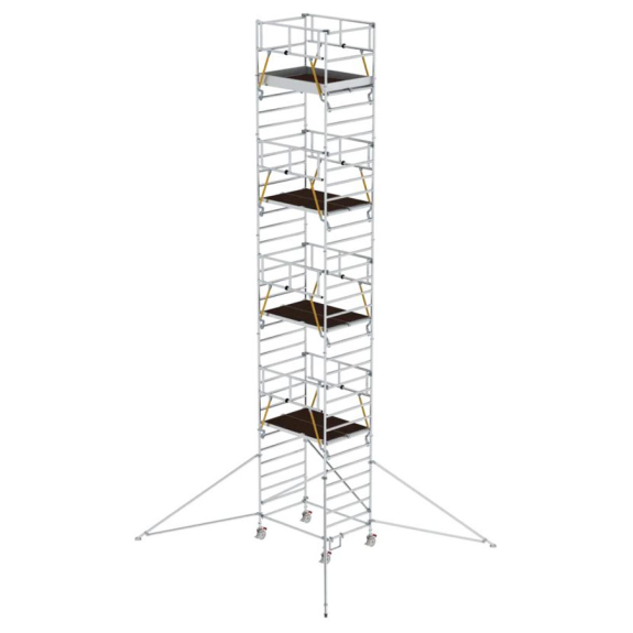 MUNK Rollgerüst SG mit Doppelplattform 1,35x1,80m und Ausleger 11,51m AH MUNK Rollgerüst SG mit Doppelplattform 1,35x1,80m und Ausleger 11,51m AH-Beschreibung lesen