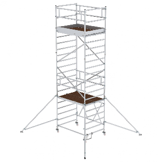 Klappgerüst 1,35x1,80 m, Arbeitshöhe 6,80 m-Beschreibung lesen
