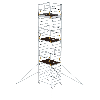 MUNK Klappgerüst SG 1,35x2,45m mit Ausleger und Sicherheitsgeländer 9,12m AH MUNK Klappgerüst SG 1,35x2,45m mit Ausleger und Sicherheitsgeländer 9,12m AH