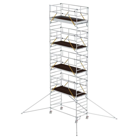 MUNK Rollgerüst SG mit Doppelplattform 1,35x3,00m und Ausleger 10,39m AH MUNK Rollgerüst SG mit Doppelplattform 1,35x3,00m und Ausleger 10,39m AH-Beschreibung lesen