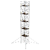 MUNK Rollgerüst SG mit Doppelplattform 1,35x1,80m und Ausleger 12,35m AH MUNK Rollgerüst SG mit Doppelplattform 1,35x1,80m und Ausleger 12,35m AH
