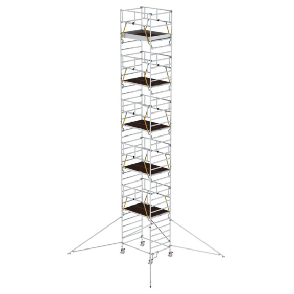 MUNK Rollgerüst SG mit Doppelplattform 1,35x1,80m und Ausleger 12,35m AH MUNK Rollgerüst SG mit Doppelplattform 1,35x1,80m und Ausleger 12,35m AH-Beschreibung lesen