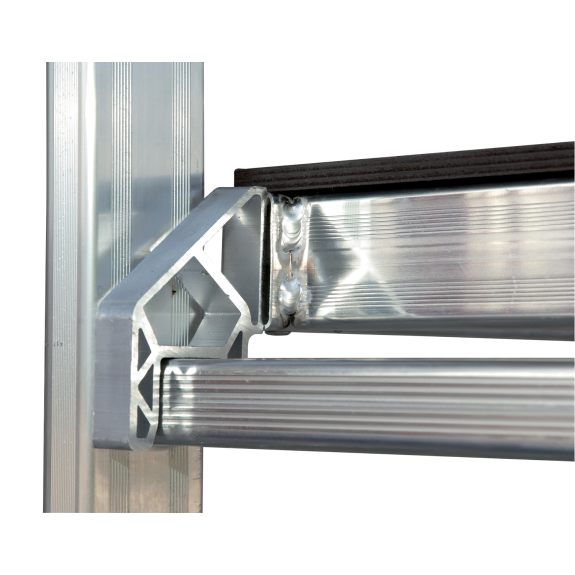 Aluminium-Heimwerkergerüst-Beschreibung lesen