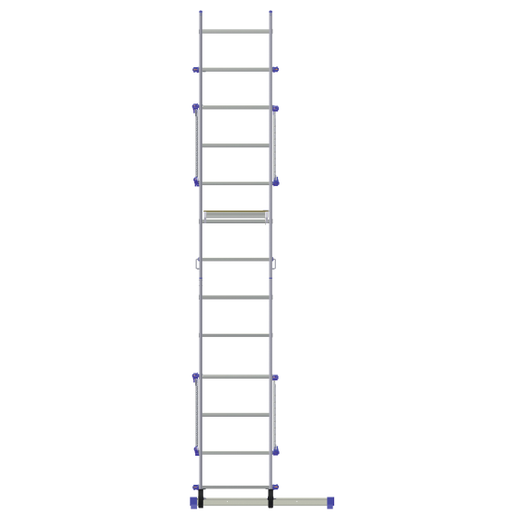 Aluminium-Heimwerkergerüst-Beschreibung lesen