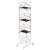 MUNK Rollgerüst SG mit Doppelplattform 1,35x1,80m Plattform 9,74m AH