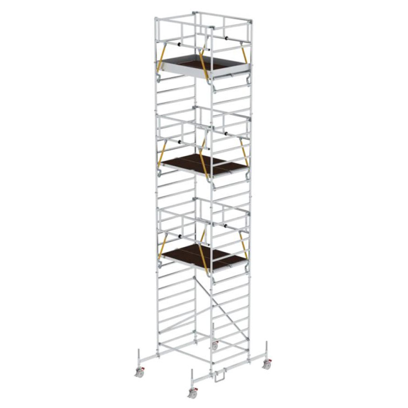 MUNK Rollgerüst SG mit Doppelplattform 1,35x1,80m Plattform 9,74m AH-Beschreibung lesen
