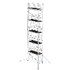 MUNK Rollgerüst mit Doppelplattform 3,00x1,80m Plattform 13,35m AH
