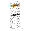 Layher Rollgerüst Uni Breit 9,38m AH Layher Rollgerüst Uni Breit 9,38m AH