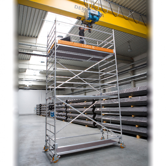 Layher Rollgerüst Uni Breit 9,38m AH Layher Rollgerüst Uni Breit 9,38m AH-Beschreibung lesen