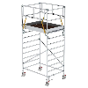 MUNK Rollgerüst SG mit Doppelplattform 1,35x1,80m Plattform 5,07m AH