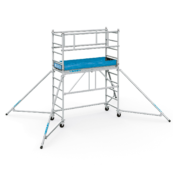 ZARGES PaxTower 1T - échafaudage pliable, hauteur de travail 3,55 m-Leer más